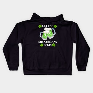 Let The Shenanigans Begin Kids Hoodie